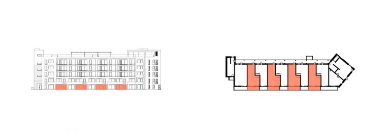 Fasade og plan type 3.2.3